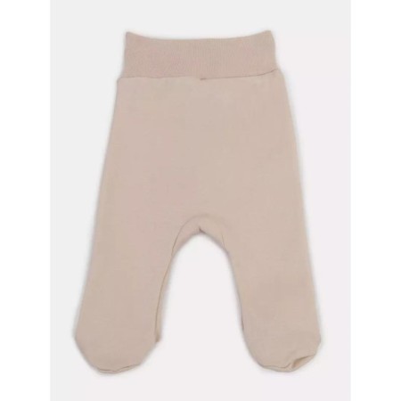 Sliders on a wide Rant Base elastic band, seams outward, height 56 ​​cm, light-beige color-1