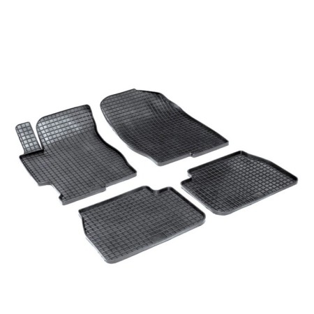 Rubber rugs ’grid’ for Mazda 6, 2002-2008