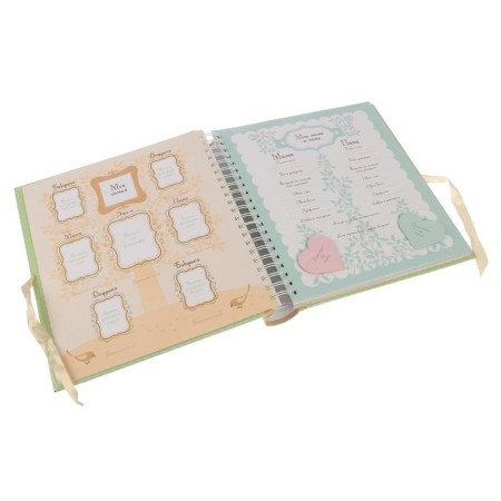 Photo album 24 sheets "My first year. Album about how I am growing" (large format) 24.5x28 cm-3