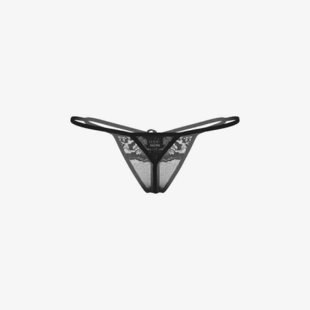 Things with access Softline Collection, lace, black color, size S/L-2