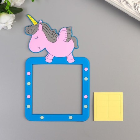 The sticker on the unicorns switch is voluminous, glows in the dark 8.6x8.6 cm, 10.5x18 cm-1