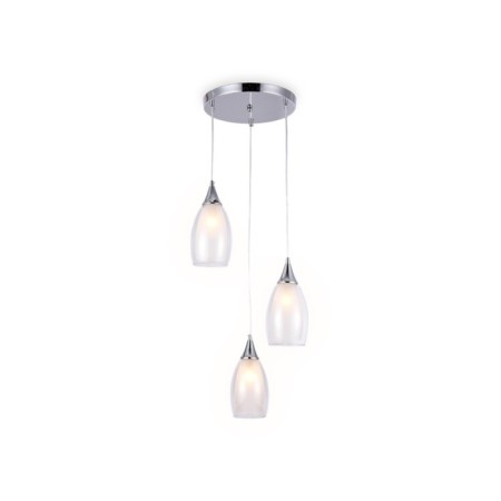 Suspended Ambrella Light, TraDitional, TR3548, 3HE14, Color Chrome