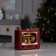 LED figure "Christmas evening" 15.5 × 14 × 10.5 cm, polystone, AAX3 batteries (not in the kit), USB, glow of multi