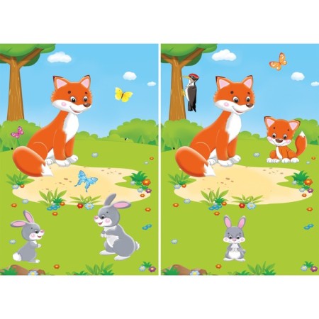Book with stickers "Forest Beasts"-1