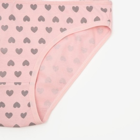 Panties female slips, pink color, rr 46-48-1