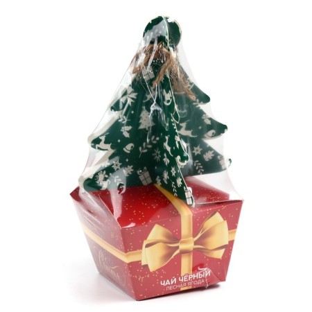 New Year! Black tea, forest berry "Gift", 20 g-5