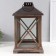 Climber tree "Lantern - shutters" aged set 2 pcs 25x25x41 16x16x27 cm