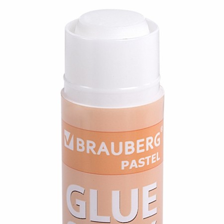 PVP 15 g glue Brauberg Pastel, 4pcs, blister 271250-9