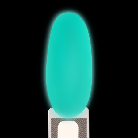 Gel nail polish, Glow in the Dark, 3-phase, 8ml, LED/UV, fluorescent, milk color (04)-10