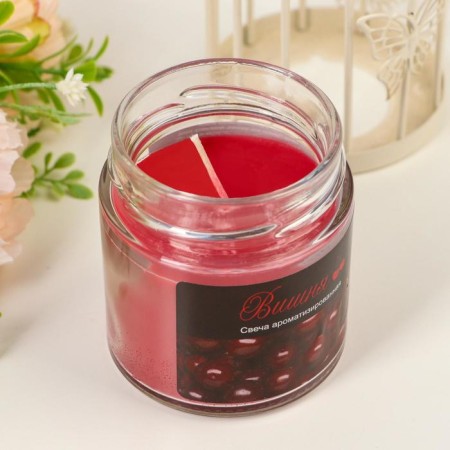 Candle in the bank Aromatic "Cherry", 25 hours-1