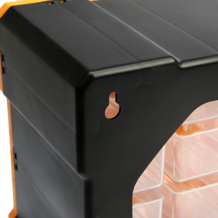 Storage system DEKO DKTB14, 40 drawers 52 x 38 x 135 mm, 500 x 160 x 250 mm-3