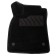 Pile rug for Renault Megane III, 2008-, black