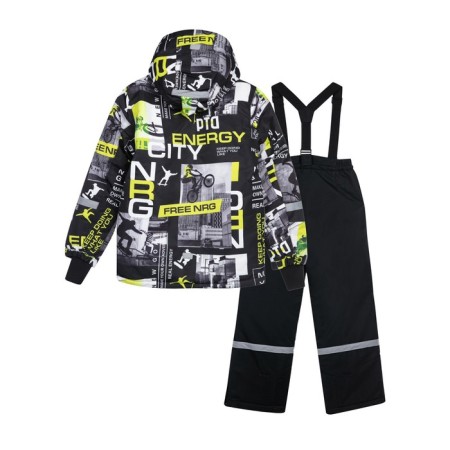 Winter kit for the boy PlayTode: jacket and trousers, height 140 cm-9