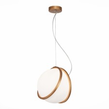 STL LUCE Sus. SL1181.353.01. Acerra. 1x40 watts, E27, 65x65 cm, brass color