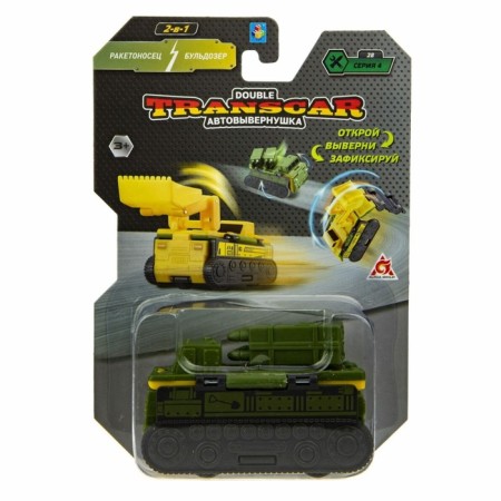 Transcar Double Avtranushka, rocket launcher - bulldozer, 8 cm-2