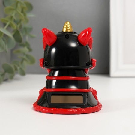 Plastic Plastic "Chinese Leo" Red-Cherry 8.5x7.3x8.5 cm-5