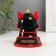 Plastic Plastic "Chinese Leo" Red-Cherry 8.5x7.3x8.5 cm