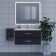 The bathroom mirror Uperwood Foster 90x80 cm, with LED backlight