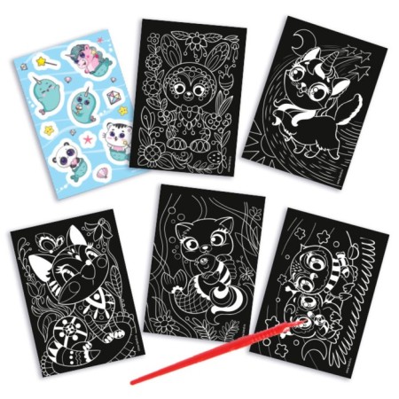 Block Gravra "Beasts", 10 sheets, Stikhel-7