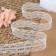 Capricon lace, 35 mm × 10 ± 1 m, white color