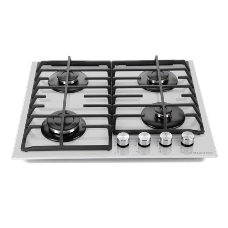 Hound panel Maunfeld EGHG.64.6CW/G, gas, 4 burners, white-3