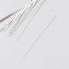 Needles for beads metal thin set 25-30 pcs Ø 0.45x100 mm