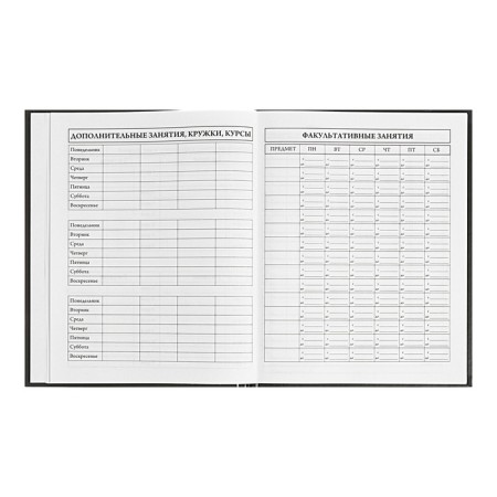 Universal Diary 5-11 classes, 48 ​​sheets "I'm fine", solid cover, matte lamination, block 65g/m2-6