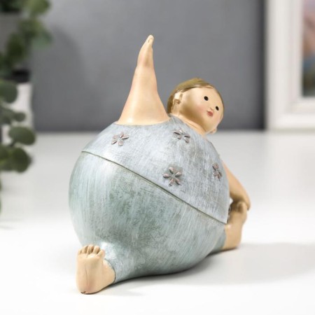 Souvenir Polystone "Pyshchka - Stretching" 12x8.5x13 cm-2