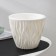 Kashpo for flowers with an insert "Inspiration", 3 l, white color