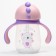 Children's chipper with silicone tube "Koala", 250 ml., With handles, purple color