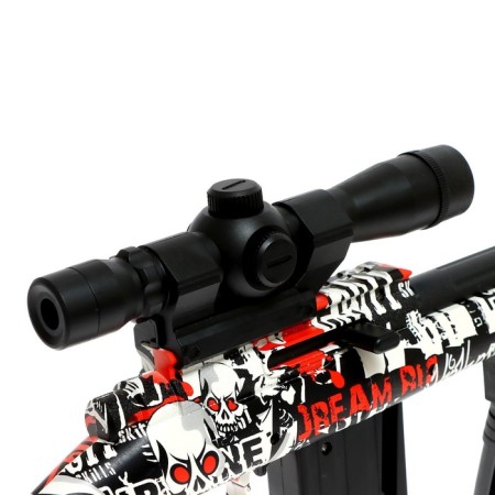 Sniper rifle m24, shoots gel bullets-4