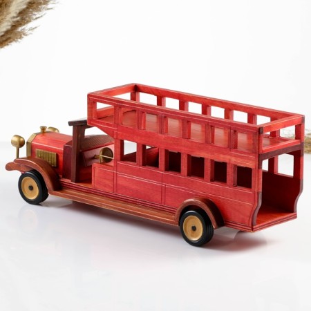 Mini-bar/stand for a bottle bus, red-3