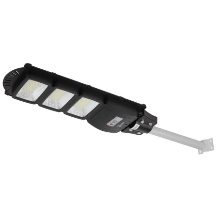 Console lamp era on a sunny battery with a motion sensor -ip65, 60W, 1000lm, 5000k, black