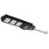 Console lamp era on a sunny battery with a motion sensor -ip65, 60W, 1000lm, 5000k, black