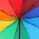 Mechanical “Rainbow” umbrella, Eponge, 4 additions, 10 spokes, r = 64 cm, multi -colored