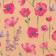 Paper Crafts "Pink Field Flowers", 50 x 70 cm