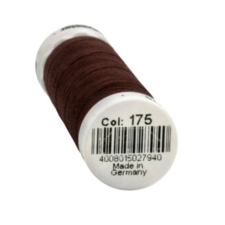 SEW-HALL thread for all materials, 200 m, 748277 (175 dark red chocolate)-1