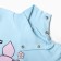Turtleneck for girls, color light blue, height 104 cm