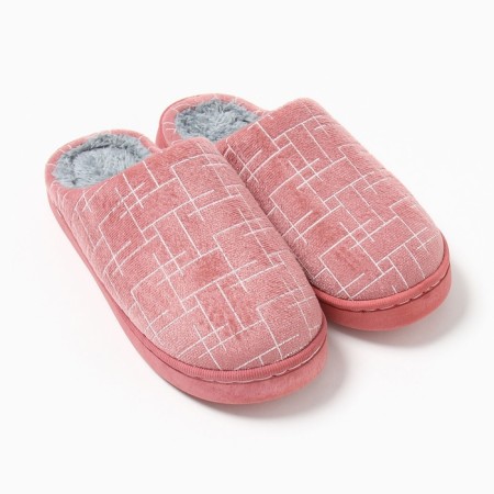 Women's slippers 40-41, pink color-4