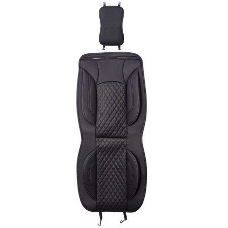 Press on the universal seat Voin Extra, eco -leather, 1pc, orthopedic support, black 777181-3