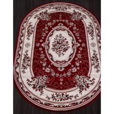 Oval carpet Merinos gavana, size 150x400 cm, color Red