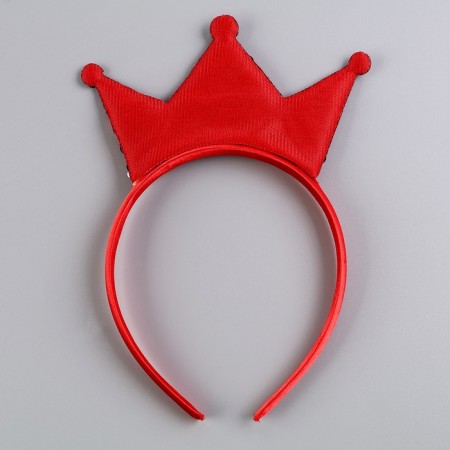 Carnival set "Stylish Princess": Rain, Red Dress with Crown, Height 104-110 cm-10