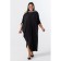 Female dress, size 54, black color