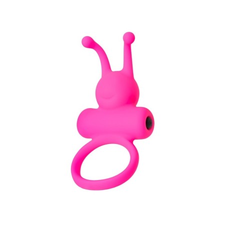 Erective ring for penis, silicone, pink color, D 3.1 cm-6