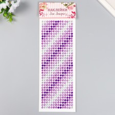 Sticker of rhinestone plastic 