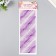 Sticker of rhinestone plastic "Pink-violet gradient" 30x10.5 cm