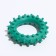 Toy "Ring with spikes No. 1", 5.6 cm, green