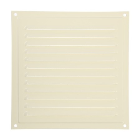 Ventilation grate Zein Lux RM1919sk, 190 x 190 mm, with a grid, metal, clone bone-3