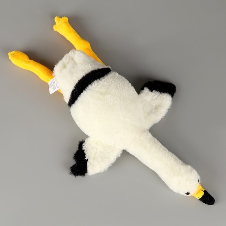 Soft toy "Flamingo", 50 cm, white color-2