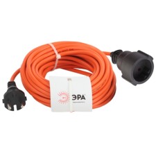 Удлинитель силовой ЭРА UPx-1-2x0.75-20m в бухте без заземления 1 розетка 20 м, ПВС 2х0.75мм2